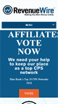 Mobile Screenshot of affiliatewire.com